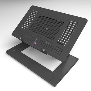 3D laptop stand model