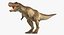Tyrannosaurus Rex with Skeleton Fossil Rigged Collection for Cinema 4D