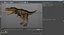 Tyrannosaurus Rex with Skeleton Fossil Rigged Collection for Cinema 4D