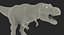 Tyrannosaurus Rex with Skeleton Fossil Rigged Collection for Cinema 4D