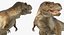 Tyrannosaurus Rex with Skeleton Fossil Rigged Collection for Cinema 4D