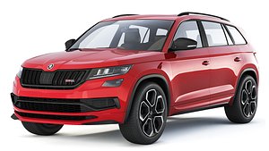 3D Skoda Kodiaq RS 2019 model