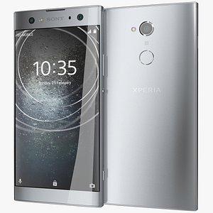 3D model realistic sony xperia xa2
