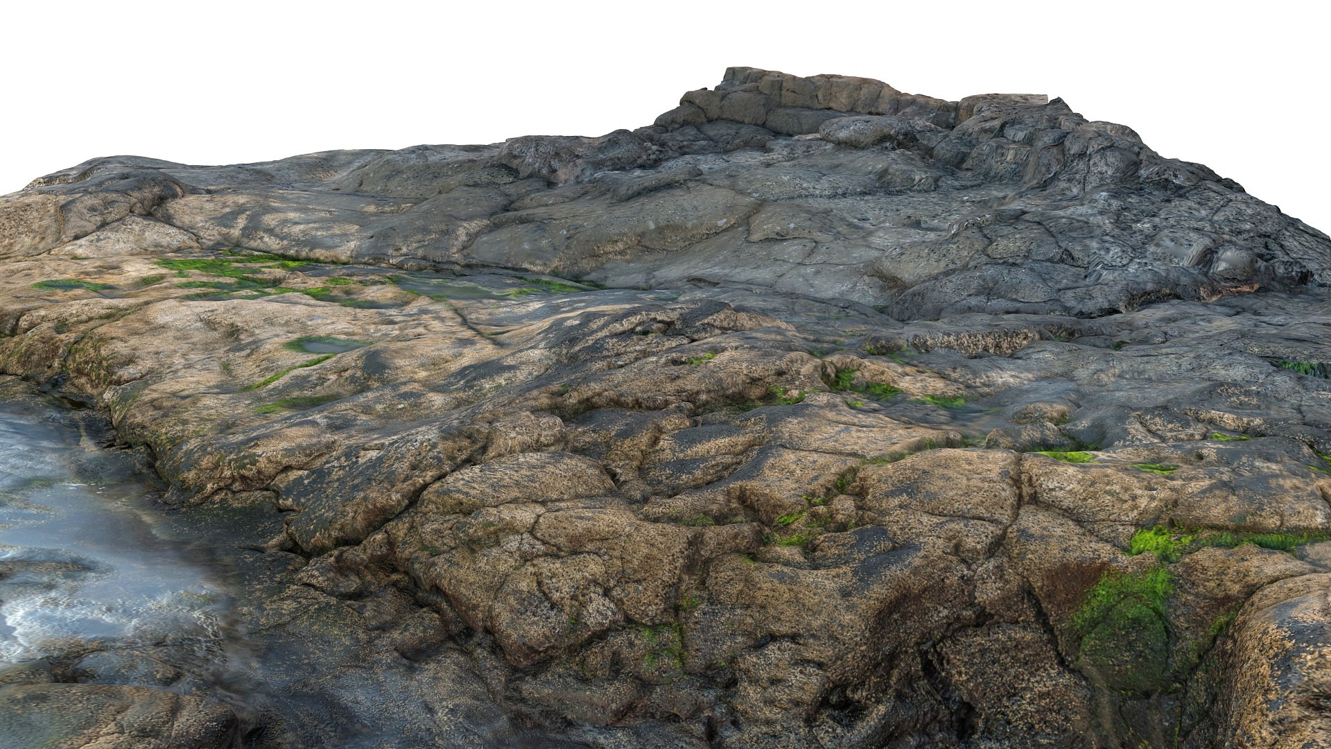 3d Model Volcanic Beach Ultra Hd