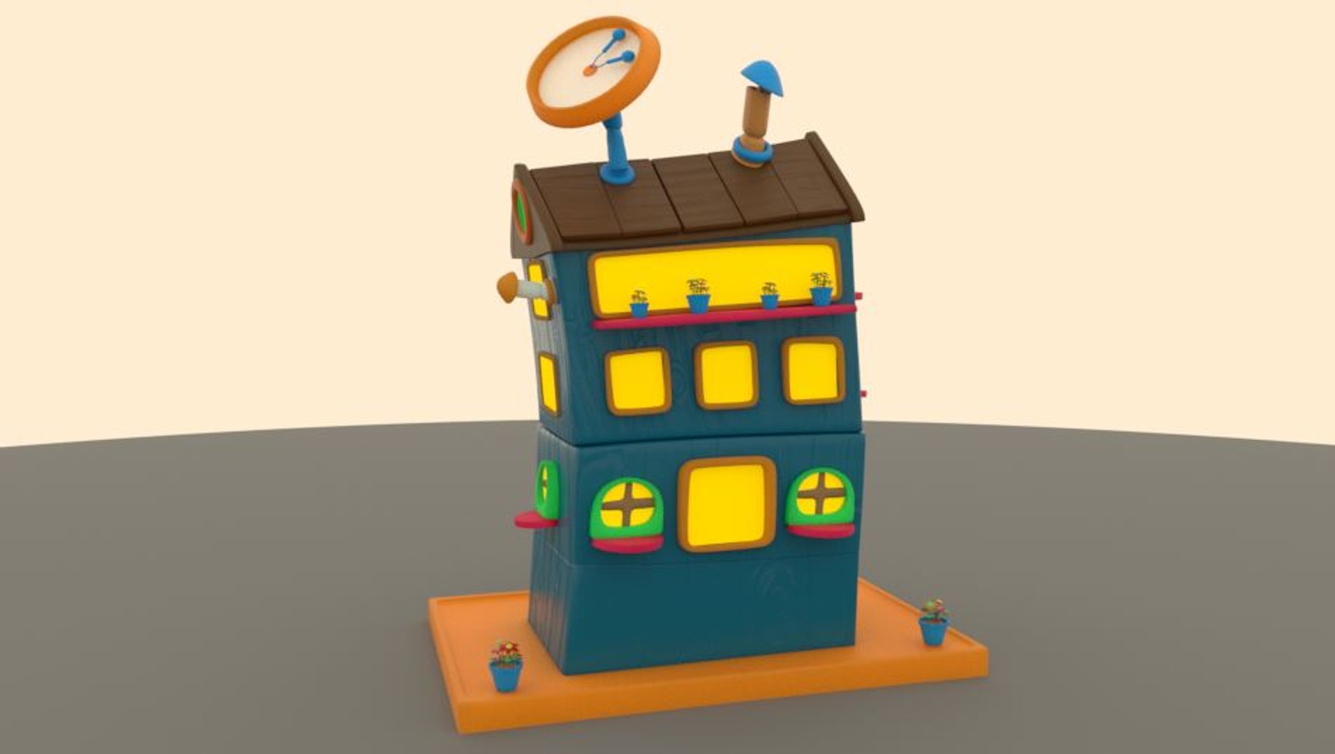 cartoon set house 3D model https://p.turbosquid.com/ts-thumb/D3/fsU6IQ/Oqj3wL9U/aaa/jpg/1556657385/1920x1080/fit_q87/95e7ae06636164b296ed55f8278ba4eda06af018/aaa.jpg