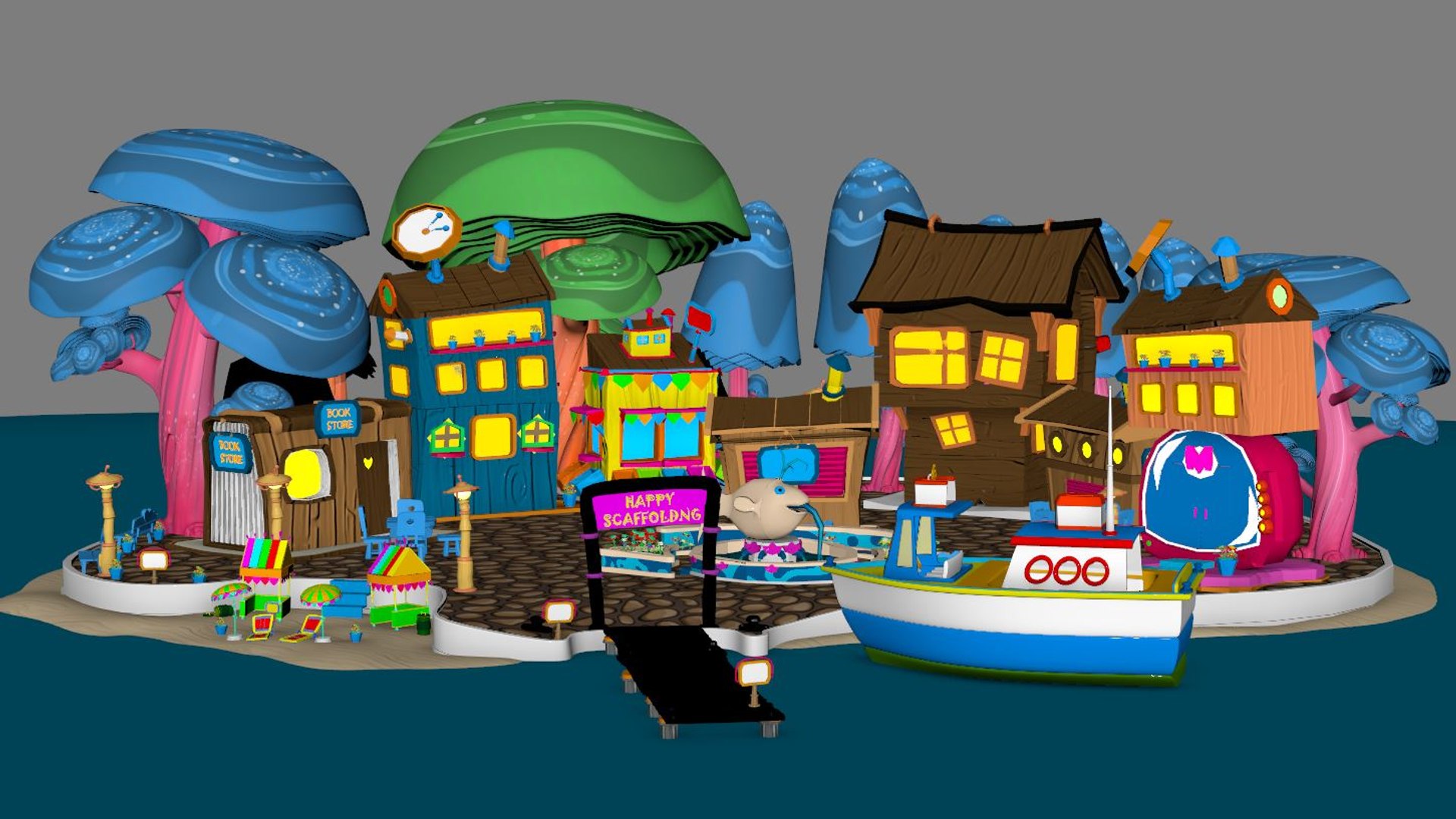 cartoon set house 3D model https://p.turbosquid.com/ts-thumb/D3/fsU6IQ/XVWj7Ej4/a/jpg/1556656802/1920x1080/fit_q87/2acd22202f06334999988fb557cd75007a07cea5/a.jpg