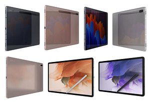 Samsung Galaxy Tab S7 FE And S7 Plus 3D