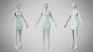 Dress 52 Blizzard Blue