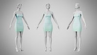 Dress 52 Blizzard Blue