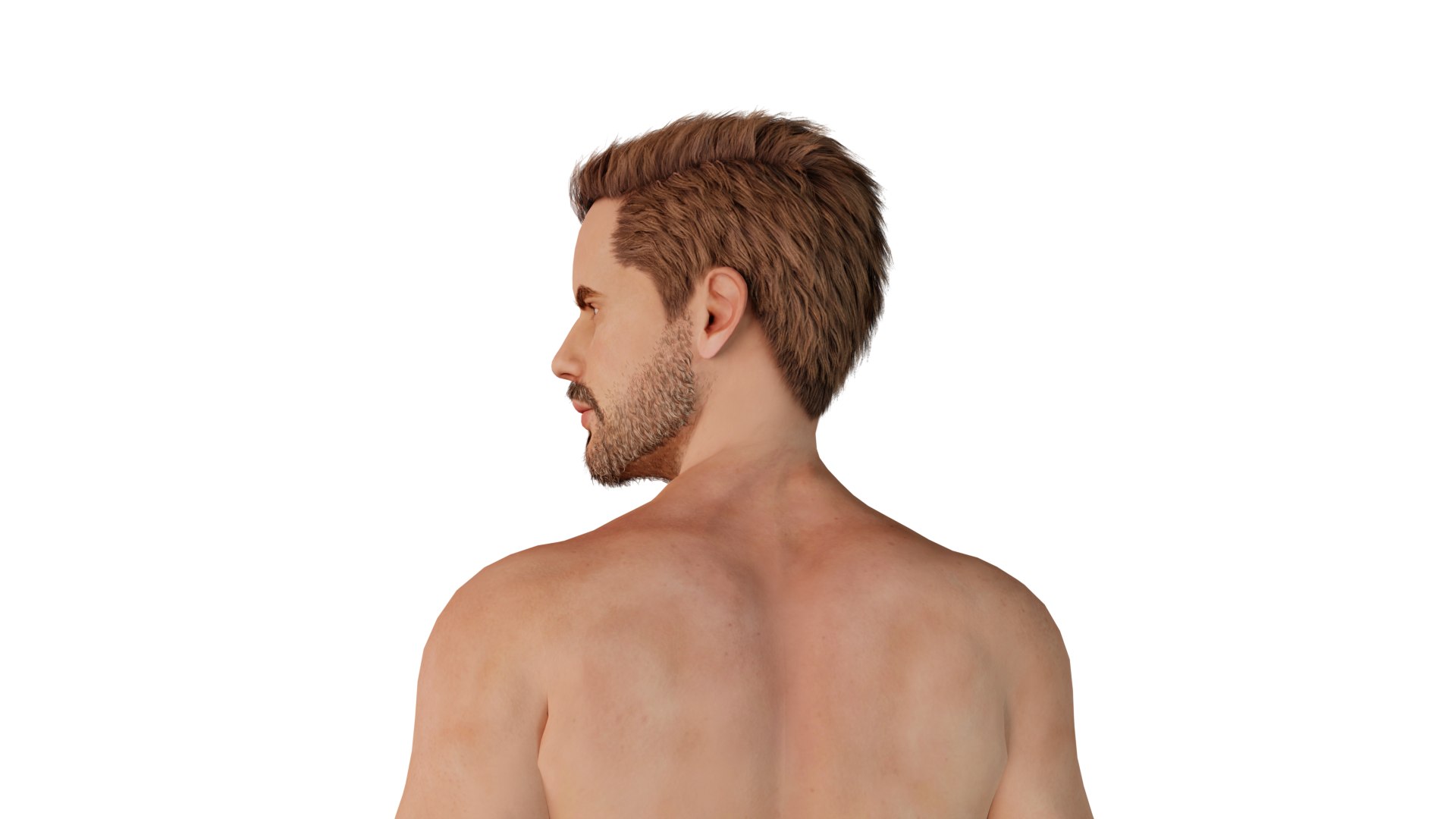 Realistic Male Character Model - TurboSquid 2030044