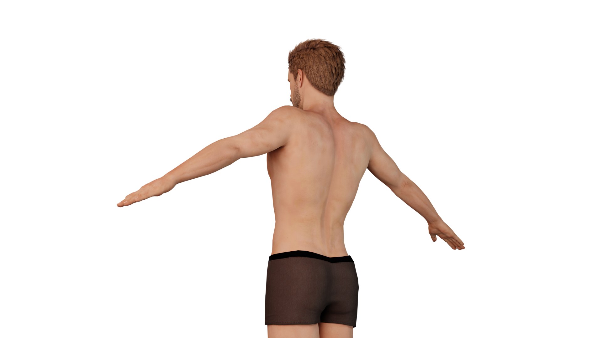 Realistic Male Character Model - TurboSquid 2030044