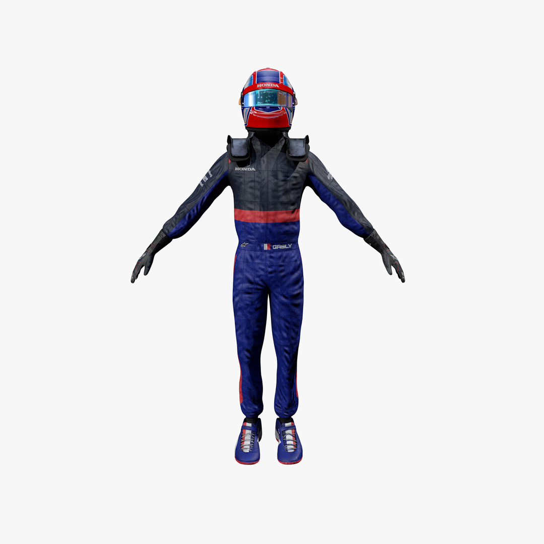 Pierre Gasly 2019 3D Model - TurboSquid 1461563