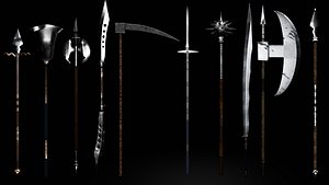 3D Spear model