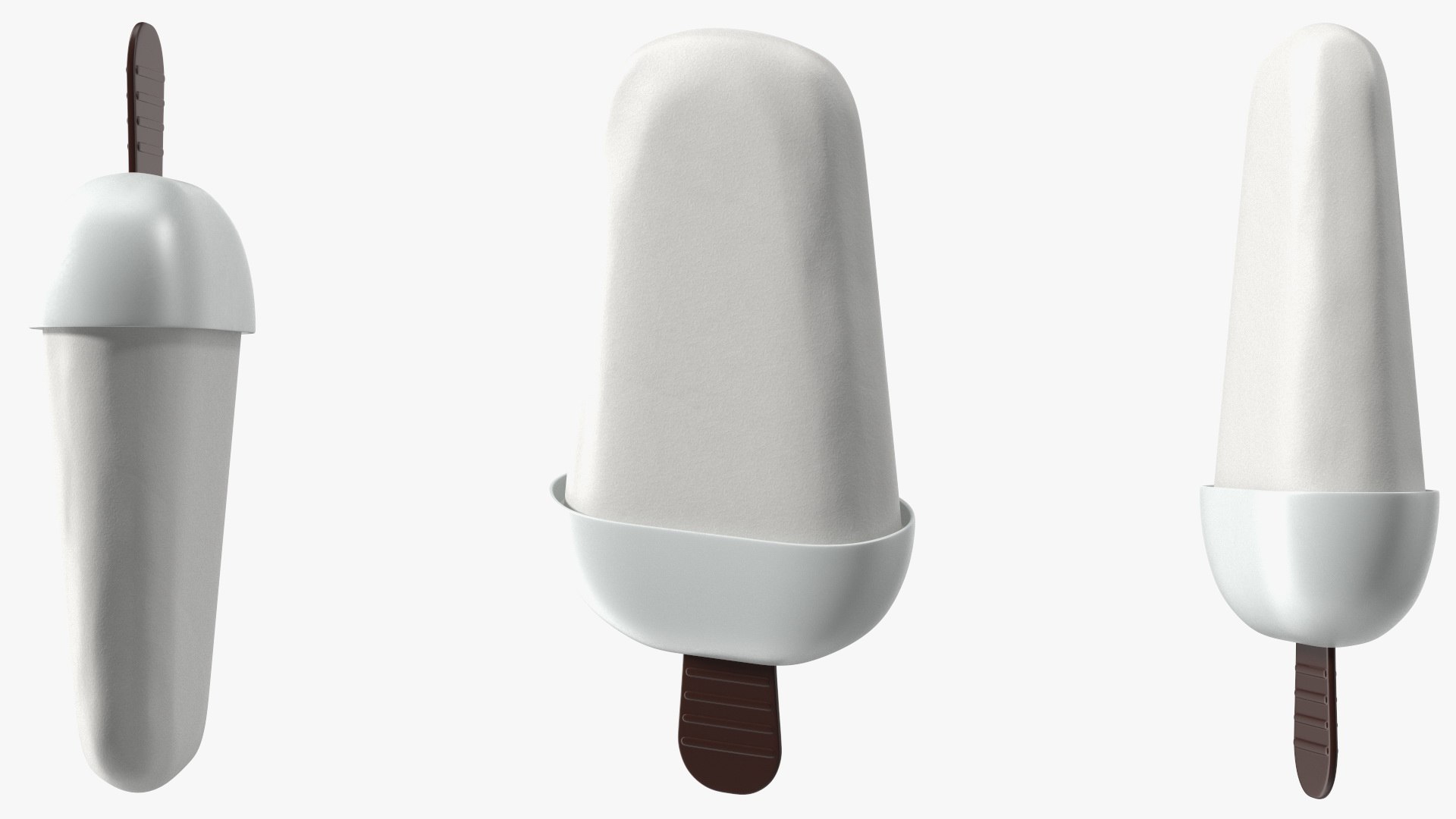 Homemade Popsicles Collection 3D model preview
