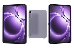 3D Xiaomi Redmi K Pad Violet Low Poly model