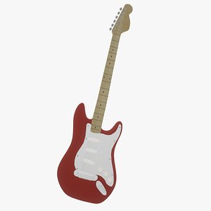 3D Electric Guitar model