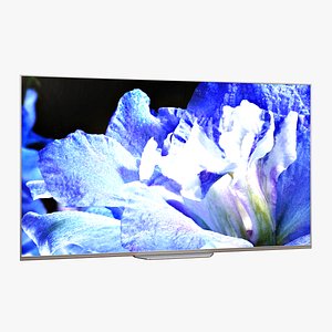 55 OLED TV On 3D Model