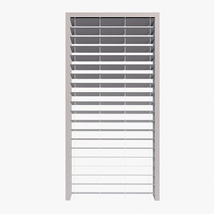 fully parametric roller blinds 3D model