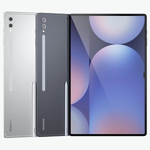 Samsung Galaxy Tab S10 Ultra All Colors 3D