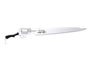 obj gunblade gun blade