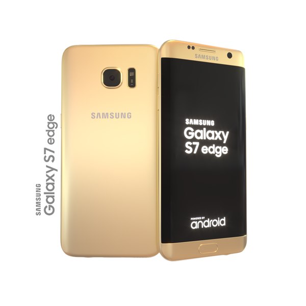 modelo 3d Galaxy S7 borde - TurboSquid 1632334