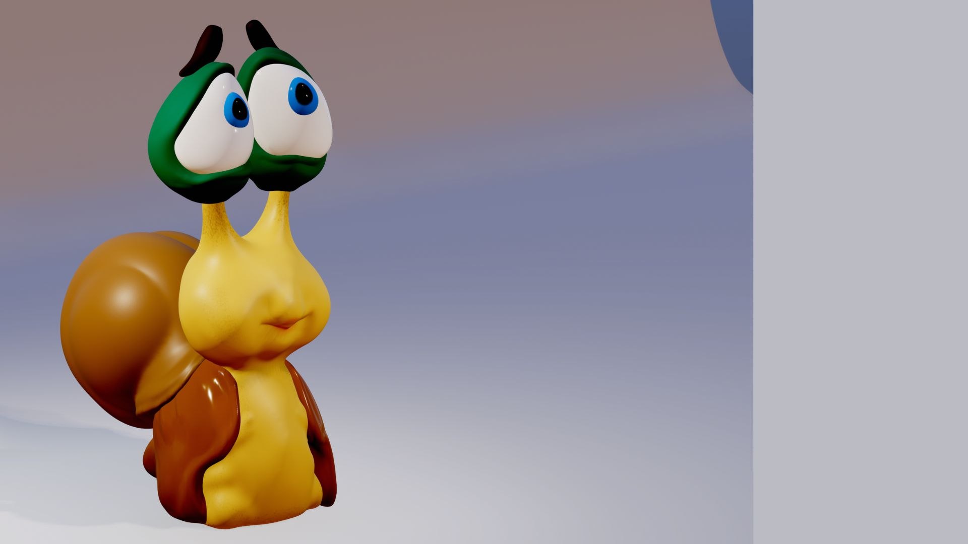 3D Slug Happy File Stl - TurboSquid 2041092