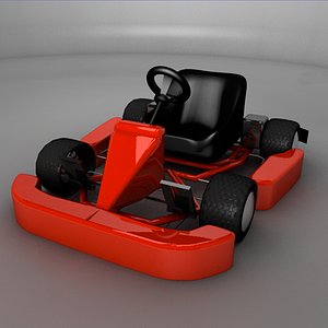 3d cart car model
