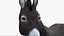 3D model Donkey Rigged 3D