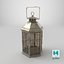 3D copper lantern model