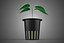 SOIL FREE SOILLESS HYDROPONIC NET POT CUP SEEDLING YOUNG PLANT