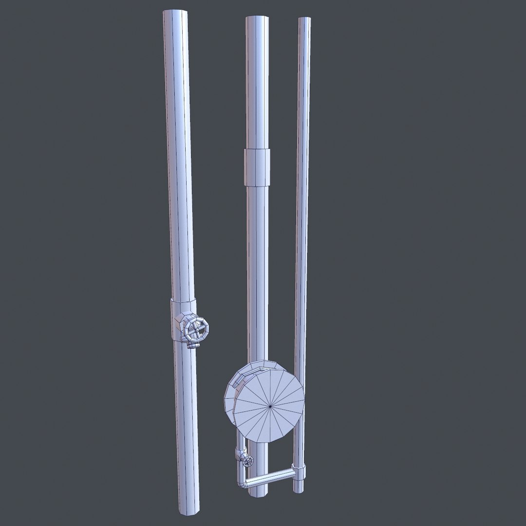Hose Reel Riser 3d Model
