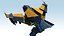 3d model space jet fighter