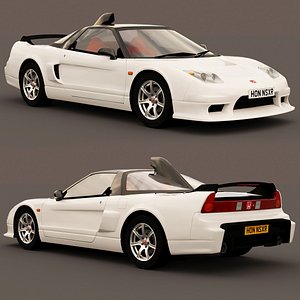 honda nsx r gt 2005 3D model