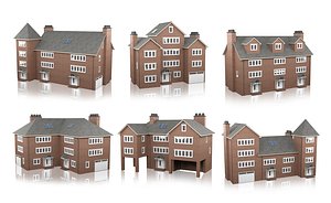 British House Design Collection - 6 Pieces1