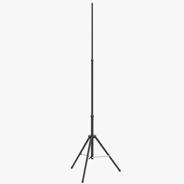 Extendable tripod stand 3 3D