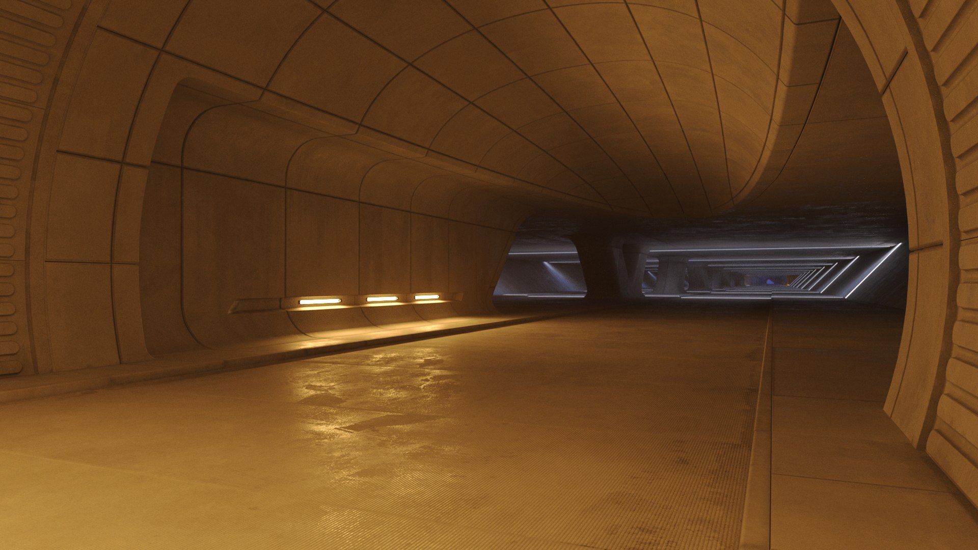 3D model 2 Futuristic Tunnels https://p.turbosquid.com/ts-thumb/D4/ZRKGnt/hv/t3_07/jpg/1763144879/1920x1080/fit_q87/345fa634d249716a69669312d11bd05da6b87269/t3_07.jpg