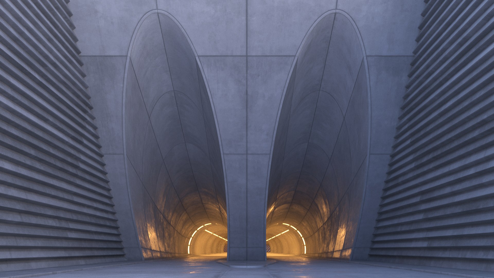 3D model 2 Futuristic Tunnels https://p.turbosquid.com/ts-thumb/D4/ZRKGnt/zP/t3_18/jpg/1763144883/1920x1080/fit_q87/24dda61b7badad4175c8c3cd05c37e72ca7150fc/t3_18.jpg