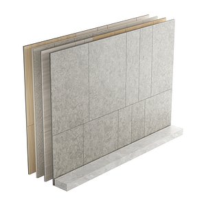Headboard - Decorative wall panels set 27