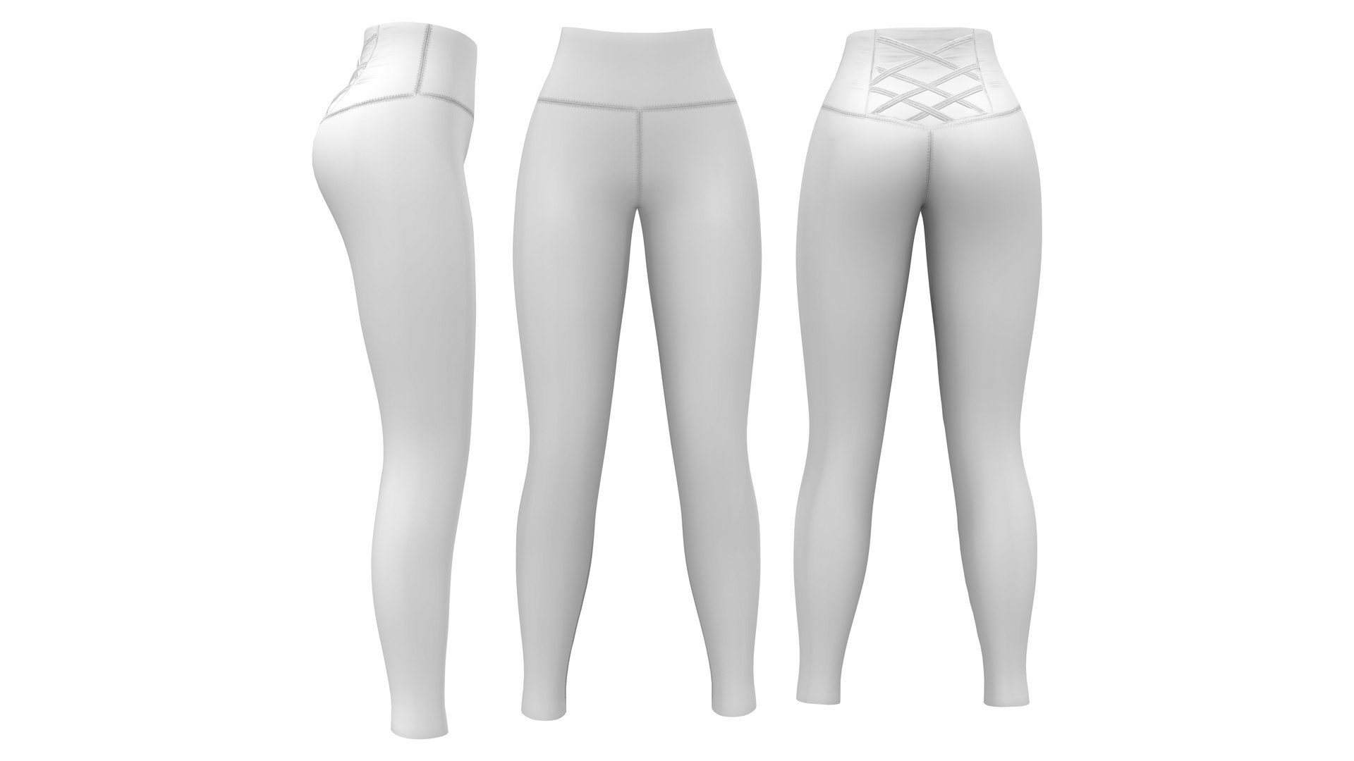 Yoga Pants 3D Model - TurboSquid 1666643