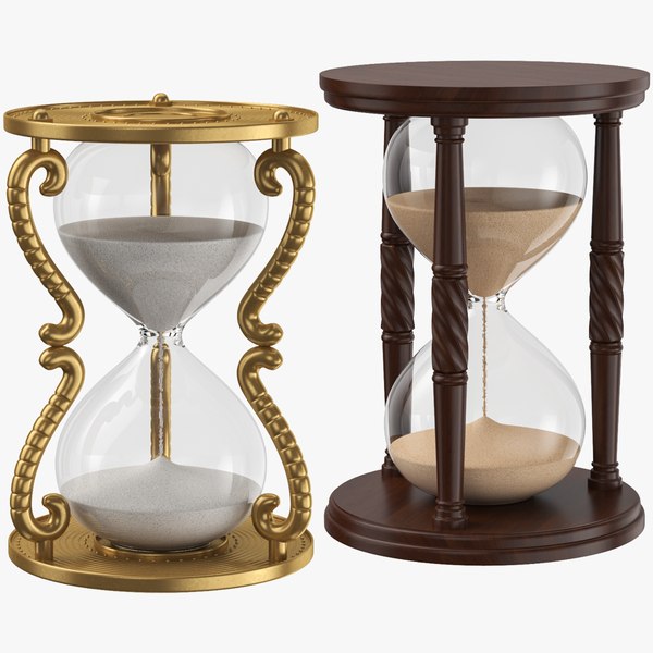 2 Hourglass Collection 3D model