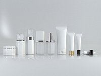 Cosmetic Bottle and Tube Set