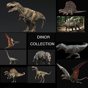Dinosaur Collection (Rigged)