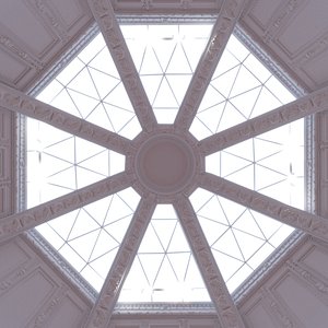 Museum Interior - London National Gallery - Room 11 model