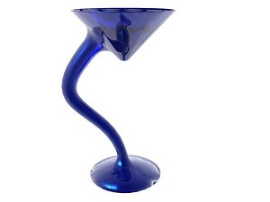 martini glass model