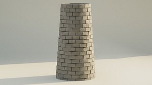 Stone Tower 3D model