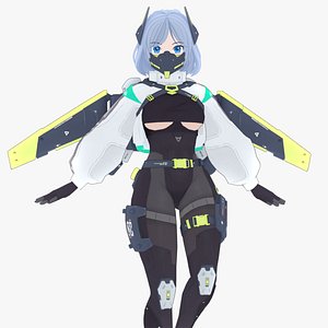 Charlotte - Original Anime Character model