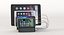 Charging Station 5 Port Cell Phone Usb Hub Organizer