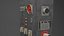Industrial Electrical Control 3D model