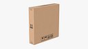 Cardboard Box 50x10x50 Closed