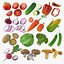 Cartoon Vegetables Collection 1